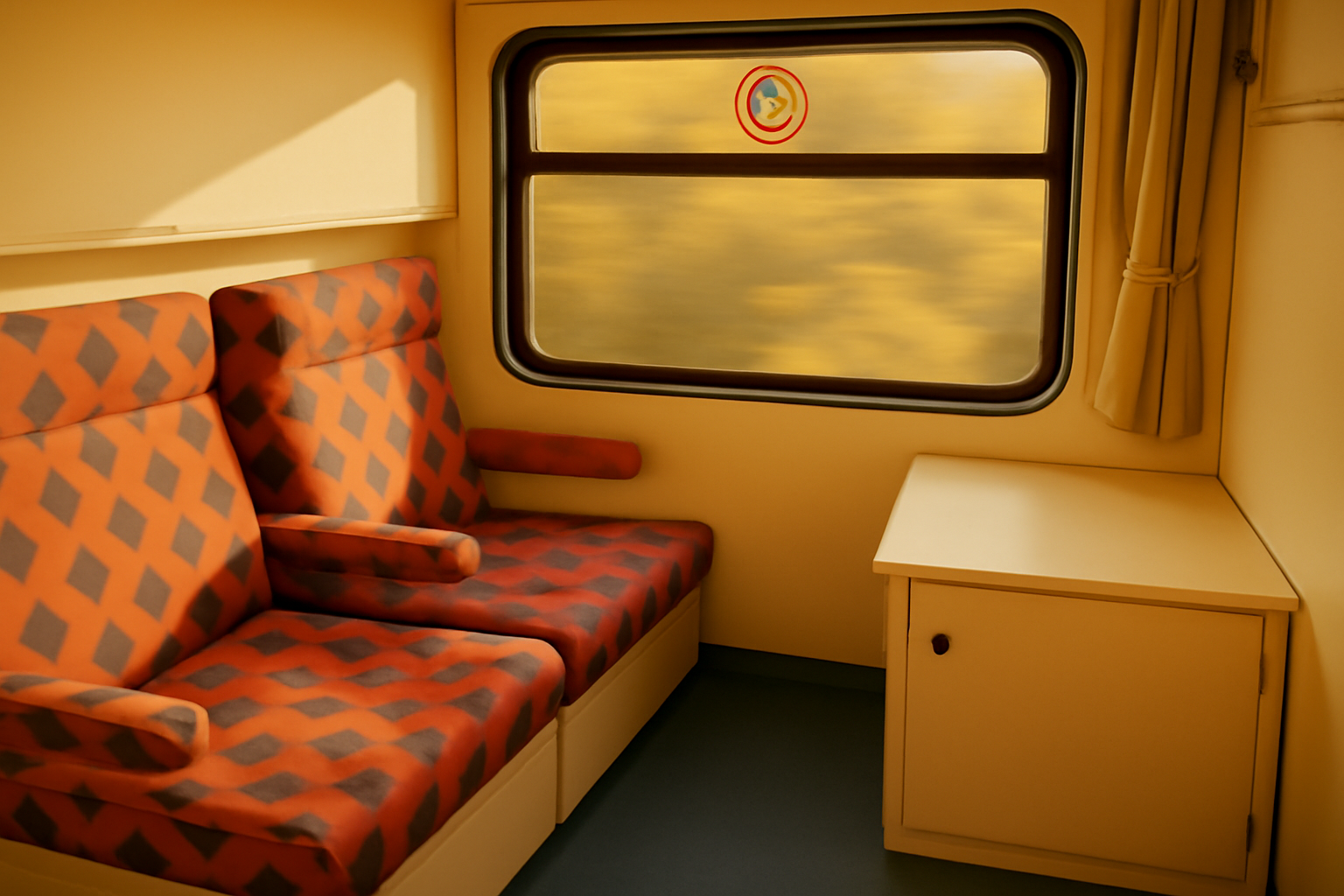 2-bed Sleeper - Turkish Railways 1